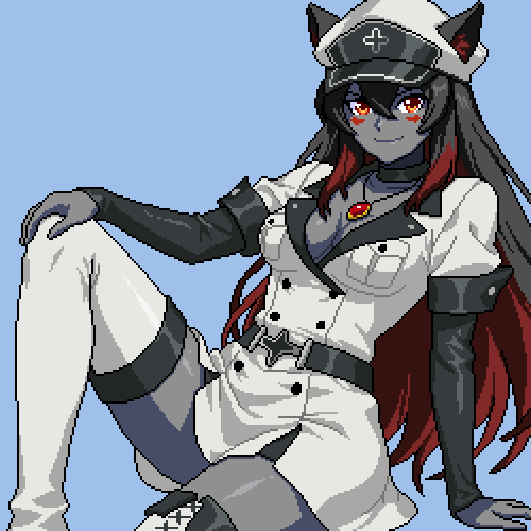 YoukaiPainend's tweet photo. #VGtober day 1 completed! Oc Nyx dressed as Esdeath from Akame ga Kill! https://t.co/QSLs4rjuGS