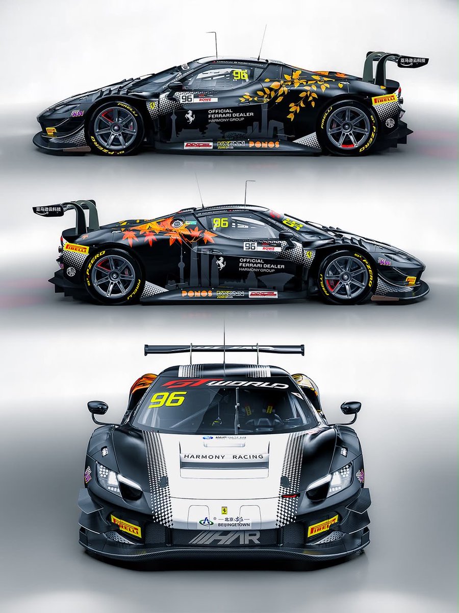 GTWorldChAsia's tweet photo. PONOS RACINGからSUPER GTに
レギュラー参戦する篠原拓朗選手が
#GTWorldAsia デビュー！🙌

秋をテーマにしたスペシャルカラーの
96号車Harmony Racingから参戦！🍂

#GTWorld 🇨🇳 https://t.co/DVAJ1KRyk9
