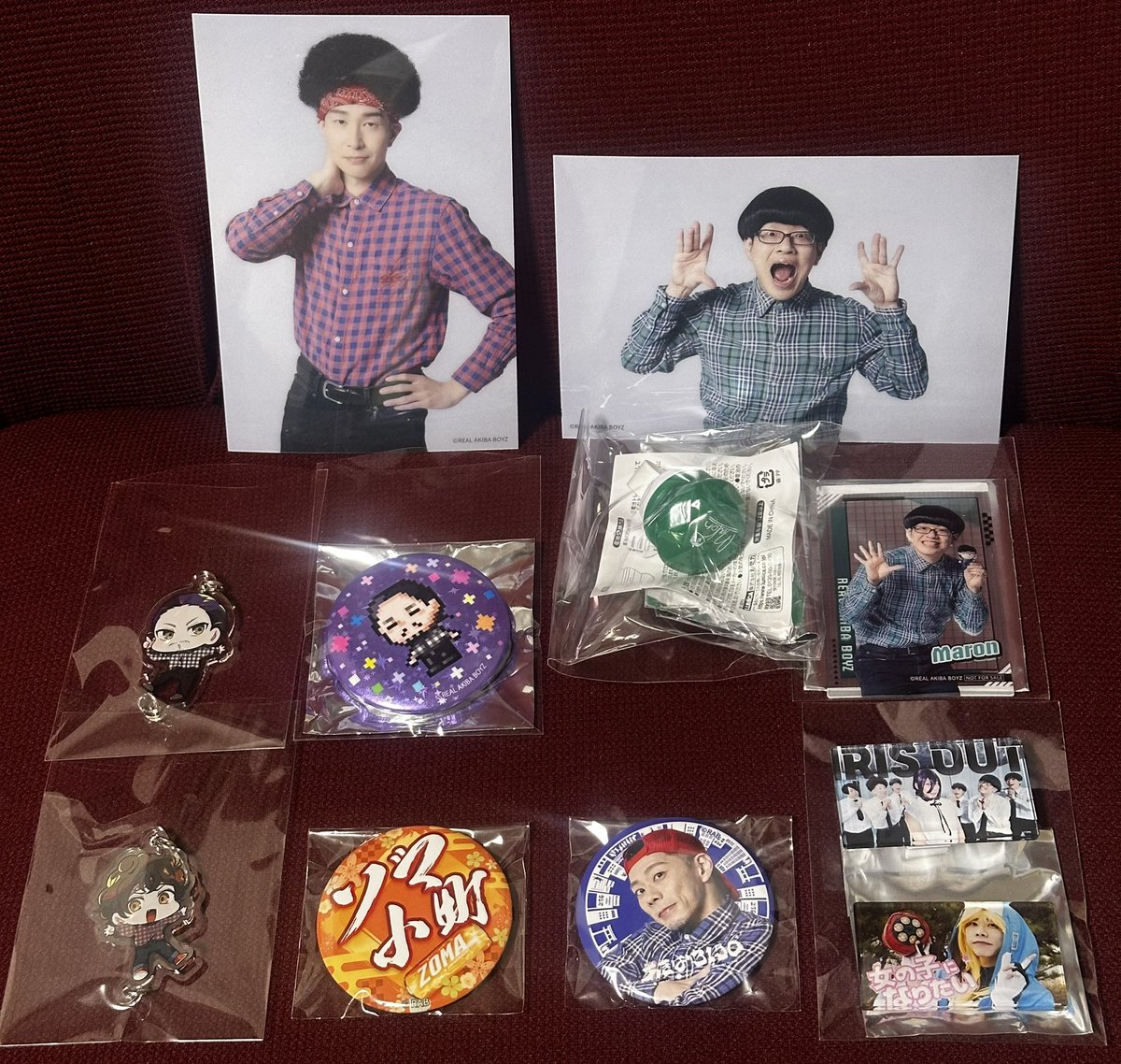 rab_rei's tweet photo. 【交換】

RAB
REAL AKIBA BOYZ
リアルアキバボーイズ
ラッフルくじ  RAFFLEくじ
平成電波倶楽部

【譲】
C賞 1枠
E-1 🐉
E-2 🥦🌰
5連 🐭

【求】
各賞🦉(C賞以外)
（上位賞は複数交換相談可🙆‍♀️）
5連 🦉
※C賞1枠はB賞🦉との交換優先🙇‍♀️

過去グッズも出せます。
どなたでもお気軽にお声掛けください。 https://t.co/zwMDPbPBVi