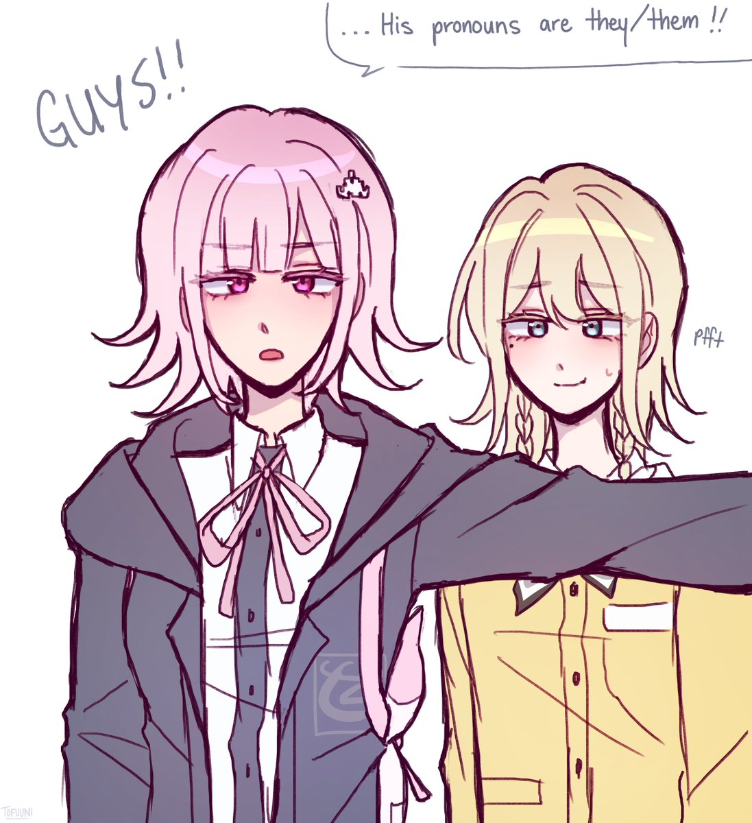 chiakijammies's tweet photo. is he gay or european

#danganronpa https://t.co/Hm7ovbEGbK