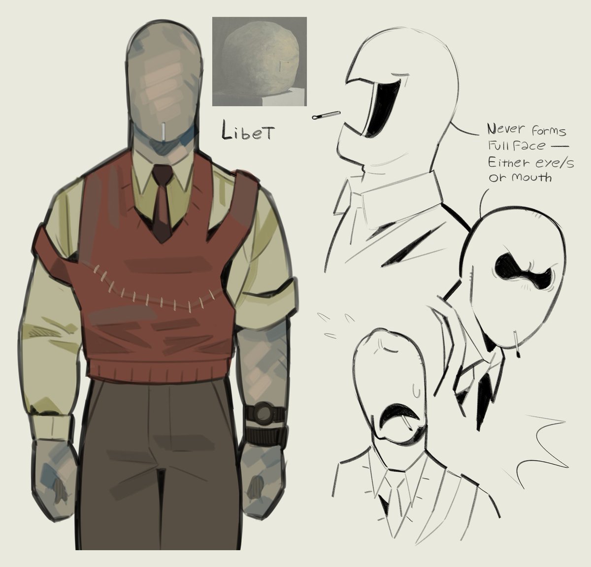 El_Cenizero's tweet photo. Made "An Empty Bliss Beyond This World" by The Caretaker into a character clearly inspired by The Spot

They're called Libet! https://t.co/uEmaPkmbMV