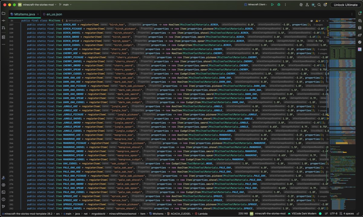 DavidLi62210278's tweet photo. So many items are in my mod :) #MTS #moddev https://t.co/feXYRoDuRW