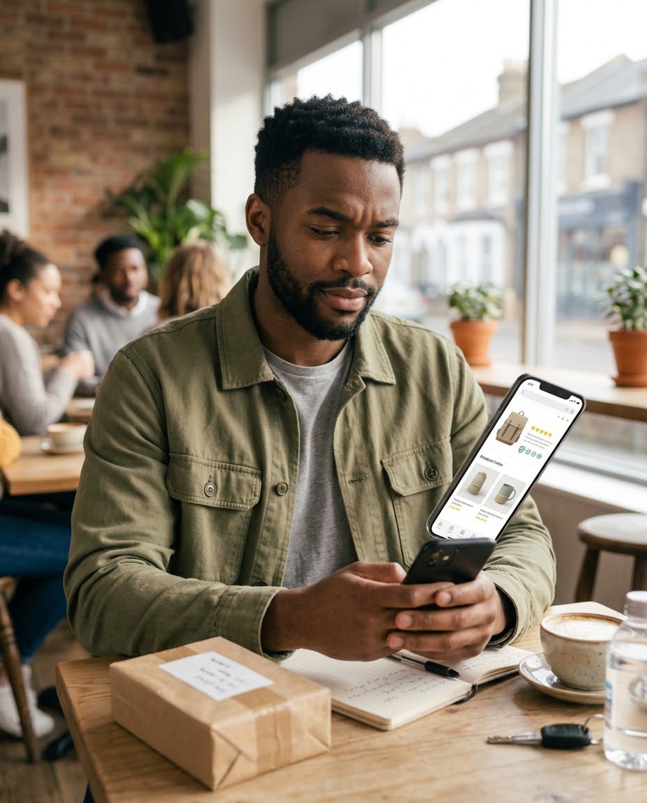 JudeTarzoho's tweet photo. Your customer may want your product but still hesitate.

Why?

They don't know if they can trust you yet.

Reviews, clear policies, real photos and secure payments can reduce that doubt.

Don't just claim trust.

Give people reasons to trust you.

#Ecommerce #Shopify https://t.co/mzB83kQzKp