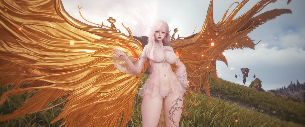 stoopidmina's tweet photo. pretty golden wings 🪽
#Aion2 https://t.co/cn4hW7yzFW