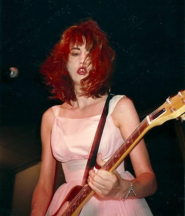 PunkRockStory's tweet photo. Remembering Kim Shattuck, lead singer, guitarist and primary songwriter of the American punk rock band The Muffs, member of The Pandoras and short-term bassist for the Pixies, died far too early 7 years ago today at the age of 56

📸 Sofia Coppola

#punk #punkrock #womenofpunk #kimshattuck #otd