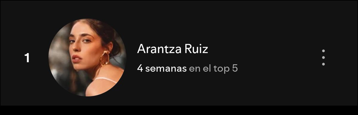 isshizuu's tweet photo. Arantza está en mi top de Spotify desde hace 4 semanas, y con música nueva posiblemente se quede ahí más tiempo 💎

HUMO Y PALABRAS BY ARANTZA https://t.co/LJuT9IAhAz