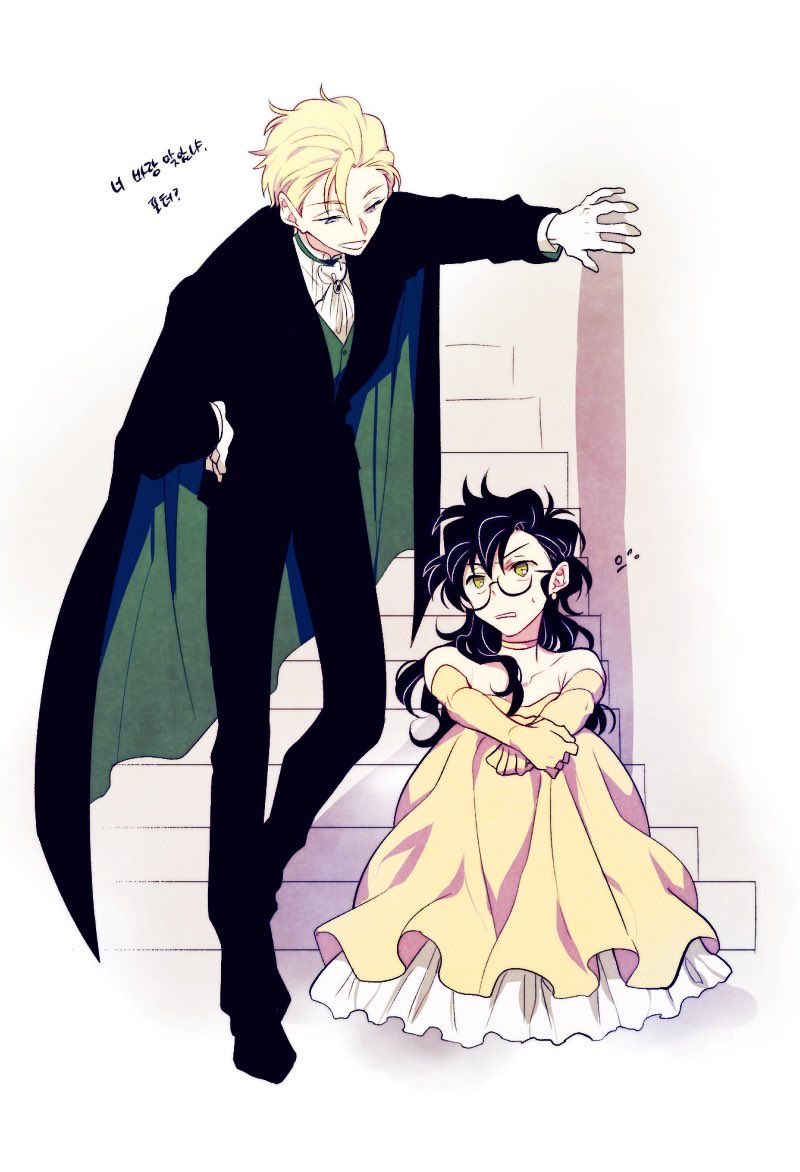 martian_lore's tweet photo. My hot take is that female Harry and male Draco are a more compelling combo than male Harry and female Draco https://t.co/uItOPVSOPn