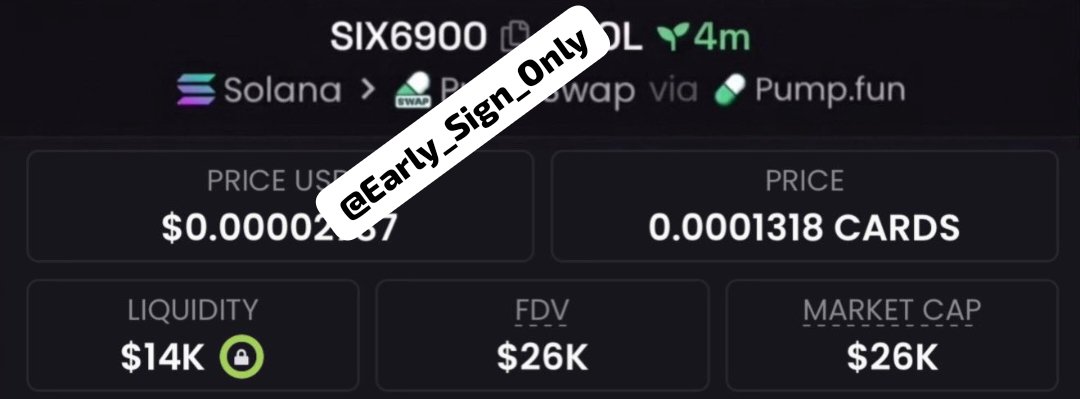 Massivepumpmast's tweet photo. #SIX6900 was spotted and shared in my private group around a ~$26K market cap β now sitting around ~$339K! π
Another setup making a strong move. π₯
Follow me and join the TG + Discord for more calls, setups, and updates.
#Crypto #Trading #Altcoins
CA: 4uTHA7hUfZD1PKWQBVtuCEWnBjgB6xaL7GfJrPRDpump