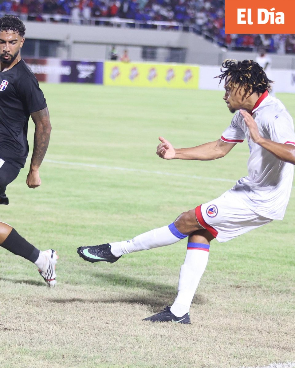 ElDia_do's tweet photo. Yassin Fortuné marca el cuarto de Haití ante República Dominicana

Más detalles en:  https://t.co/NT5Z4HYxjD

#PeriódicoElDía #LigadeNaciones #RD #derrota #Haití https://t.co/2JUfSIqMUJ