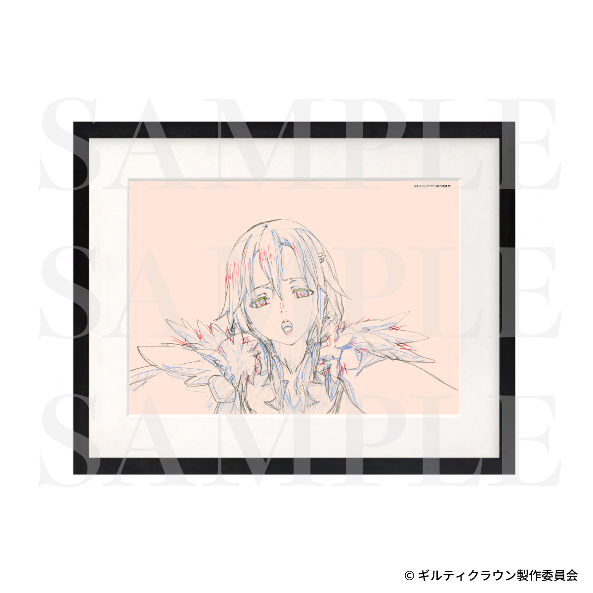 gc_kabaneri_ten's tweet photo. 【グッズ情報：複製原画】
『ギルティクラウン』より、楪いのりの儚くも美しい複製原画が登場！
アニメーターの手によって描かれた繊細なニュアンスと筆致を忠実に再現した至高の逸品です。

▼詳細はこちら
https://t.co/8GGGposC1z #ギルクラカバネリ展 #ギルティクラウン https://t.co/KX8ZaJsyvt
