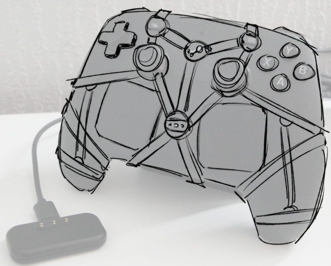 roboapologist's tweet photo. i should do this to my steam controller https://t.co/7qWtZElTS6