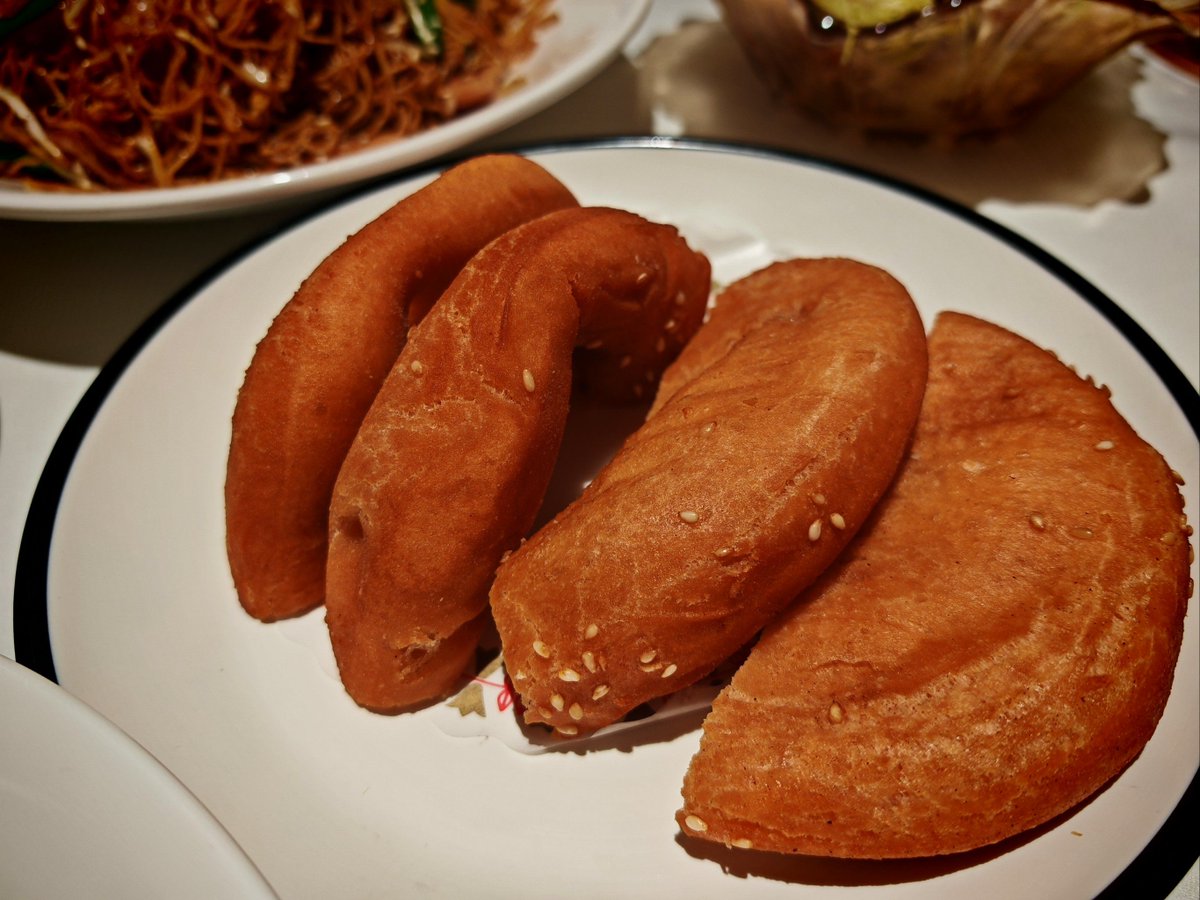 Chaemin980's tweet photo. [Today’s morning tea dish: the traditional Cantonese "阂口呛" dim sum—crisp, savory, and packed with that classic local taste!]， https://t.co/BN4MyfhSq6