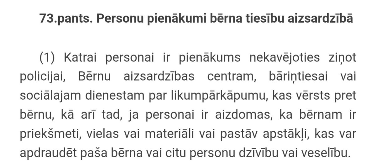 SalvisPetriks's tweet photo. Prgresīvie tā aizrāvās ar Stambulas konvencijas, ka piemirsuši par Bērnu tiesību aizsardzības likumu. Vai @Valsts_policija vērtēs partijas valdes rīcību šajā kontekstā? https://t.co/FtiwL8AcnQ