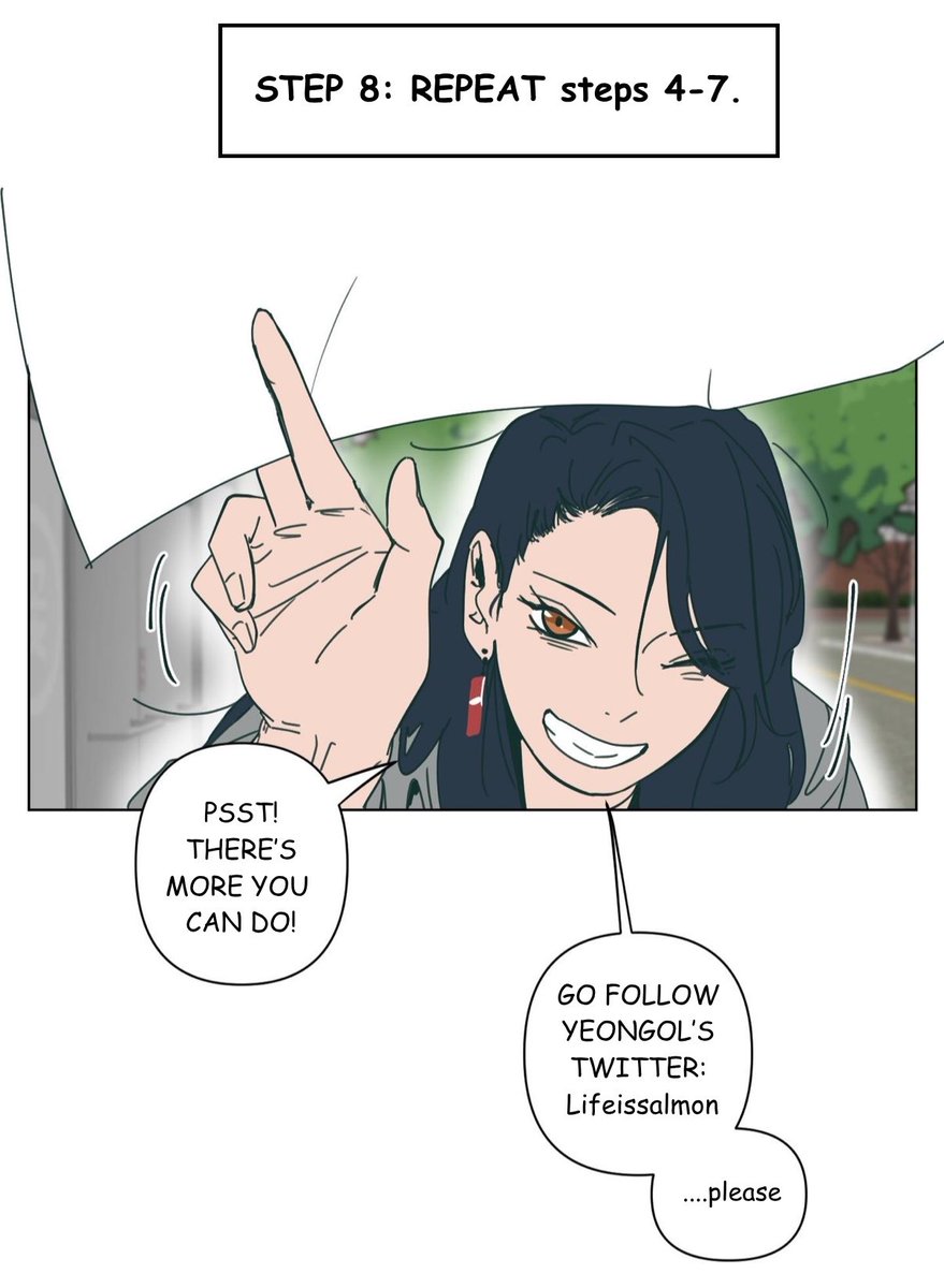 guineapigeat3r's tweet photo. Yo! To everyone that reads happiness rides a broomstick: please Please PLEASE do this 🙏! We, yes WE must support yeongol with ALL our might 🥹 https://t.co/HIF7jbQNKz