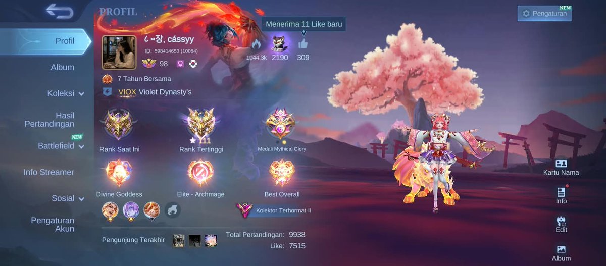 cannycasa's tweet photo. wts akun ml monsep take sgmail fresh, legend lunox, Angela kishin, Angela cc, gojo, vexana aspirant op? 600k avail cicil/keep with dp bisa dm ke https://t.co/tOC2ZmqNJK #zonauang #zonajajan https://t.co/xnBf4ECy3Z