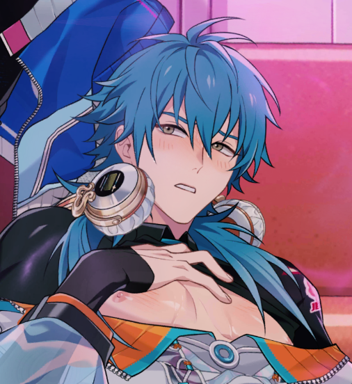 lapafaitdotcom's tweet photo. I'm kinda bummed from how it seems there was no eiden on aoba action but... they're still cute regardless https://t.co/kb3gkDxhPh
