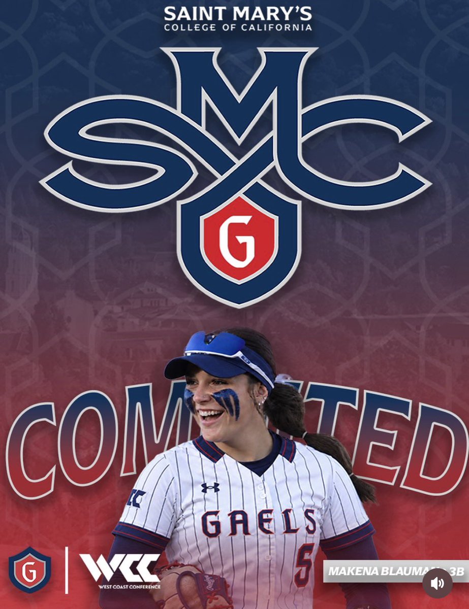 MathisStorm's tweet photo. Committed! Congratulations Makena Blauman on her commitment to St. Mary’s College! We cannot wait to see you take the field with the Gaels and see the stellar impact you make!🤩⚡️ https://t.co/dFSMWp9Yse