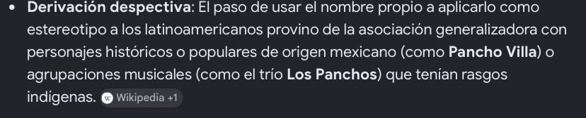 espana90043's tweet photo. @purpledawn_11 @RecetasAy @S_Brightblade Jajajaja, por nosotros nos dicen panchitos? Perdón pero no se me ocurre un nombre más estereotípico mexicano q pancho jajajaja https://t.co/aSoG4ePPN7