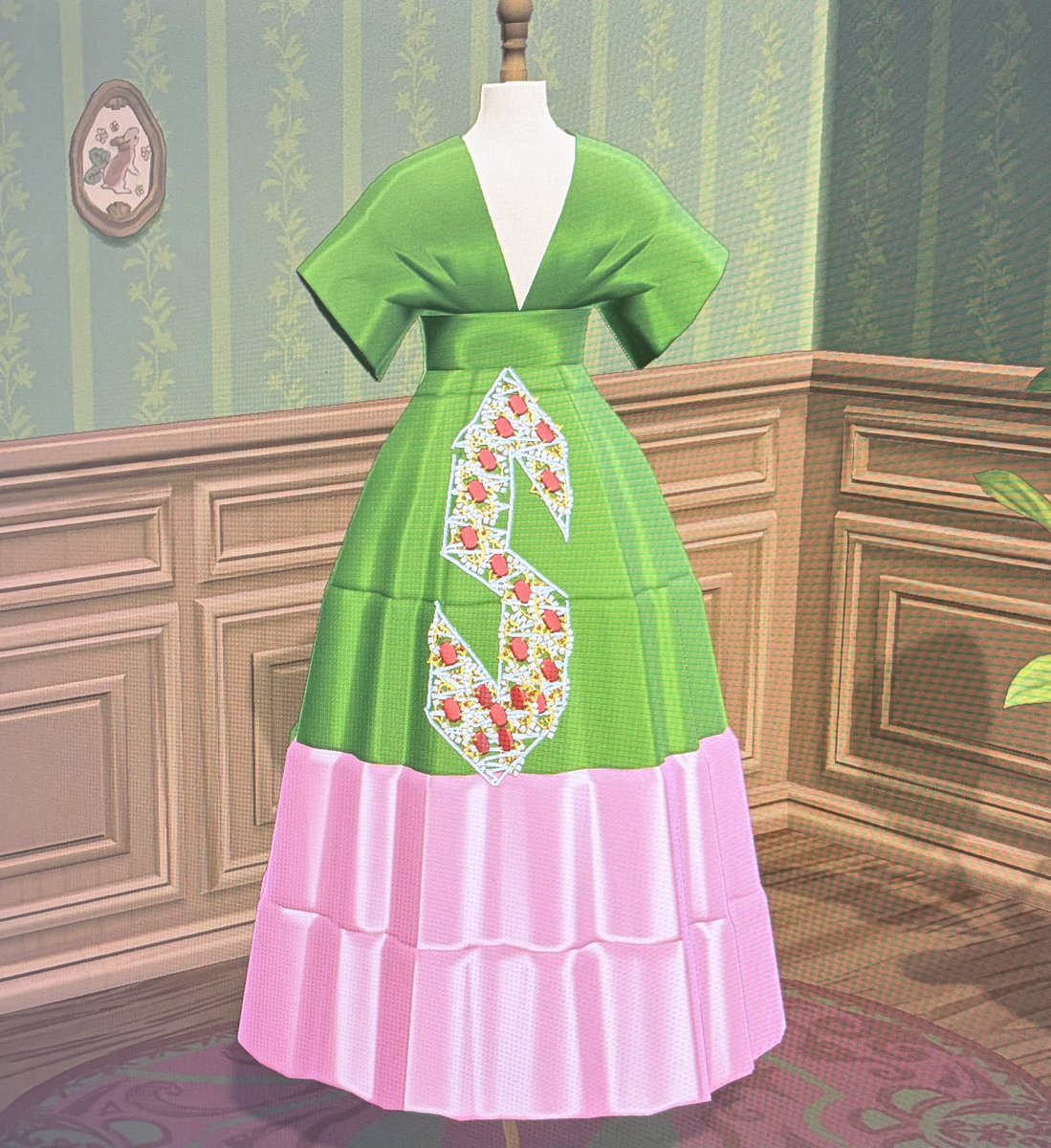 adrillamaa's tweet photo. Scrap dress-you know I had to do it. #dressmaker https://t.co/gdbUlEMNyu