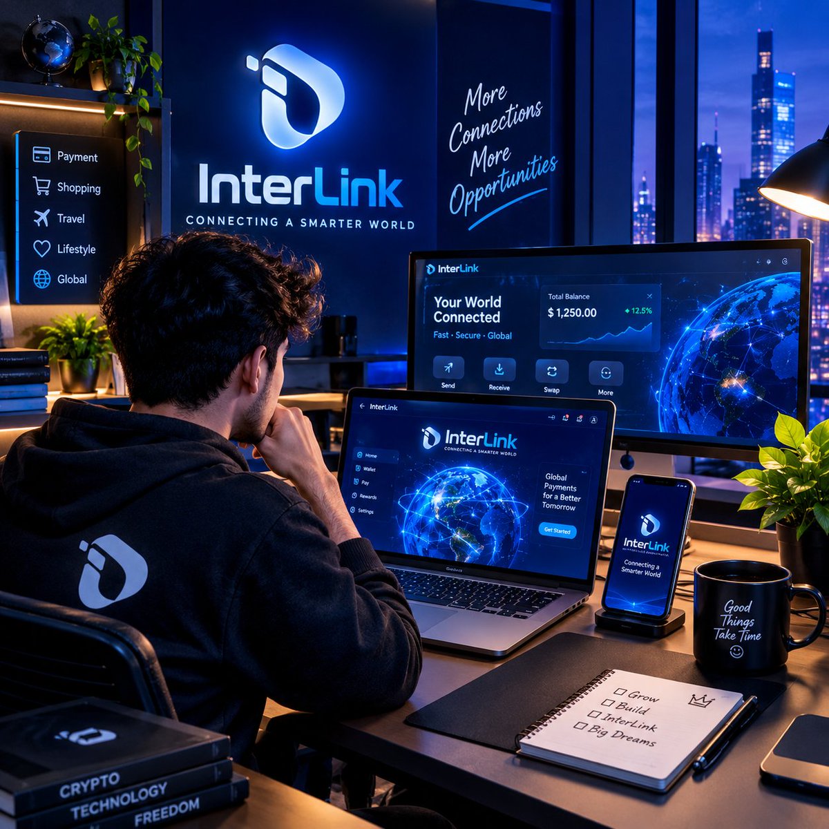 Mizanvai108260's tweet photo. Writing

🌐 **InterLink: Connecting the World, Empowering the Future!** 🚀

Building smarter connections through digital innovation, global accessibility, and a connected ecosystem. The future is all about possibilities! 💙

#InterLink #ITL #ITLG #ITLX #Web3 https://t.co/ZaYZYBHKR2