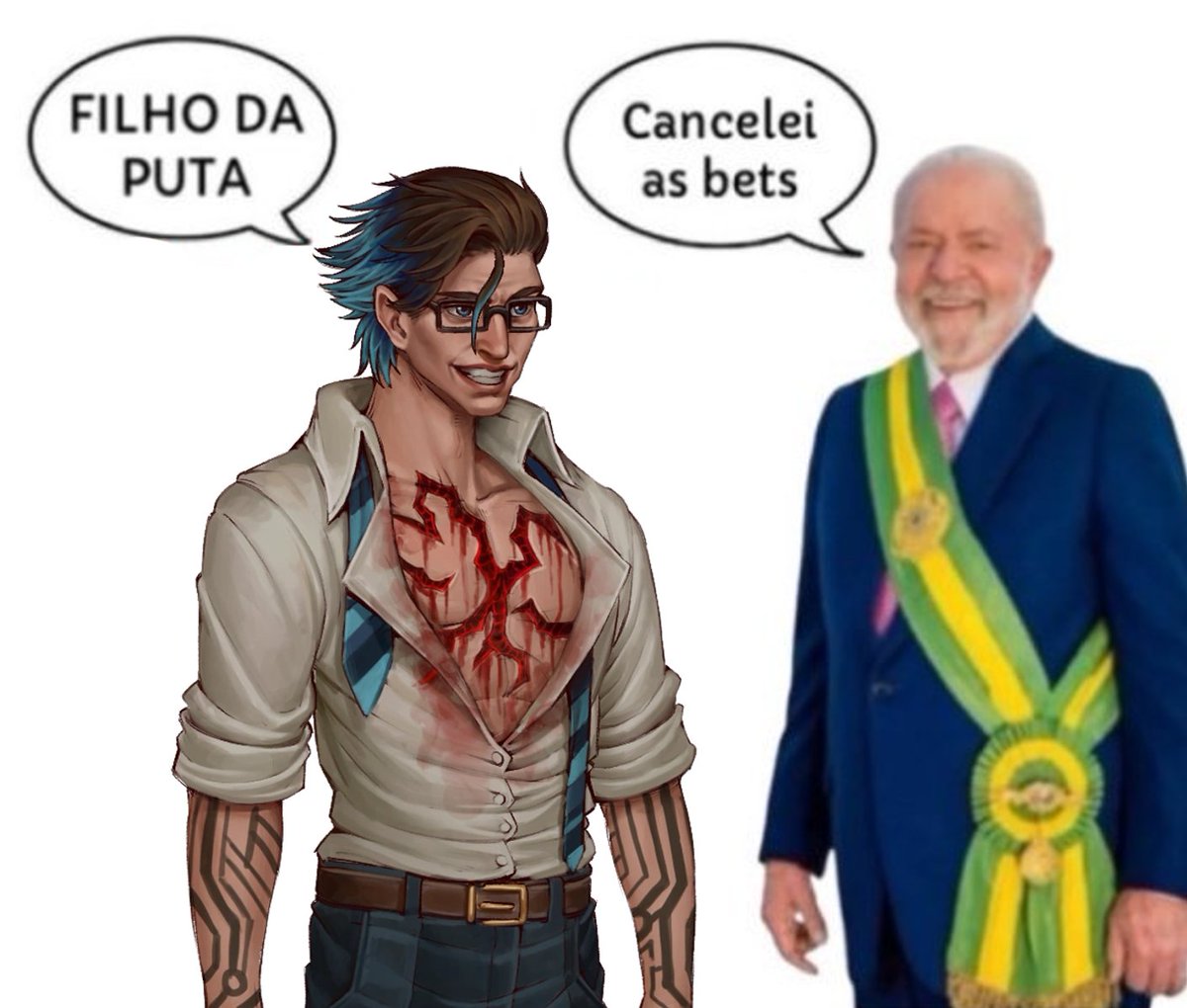 Fluffyy_Puppy's tweet photo. Como que ninguém fez esse com ele!? https://t.co/2S4B48ziTt
