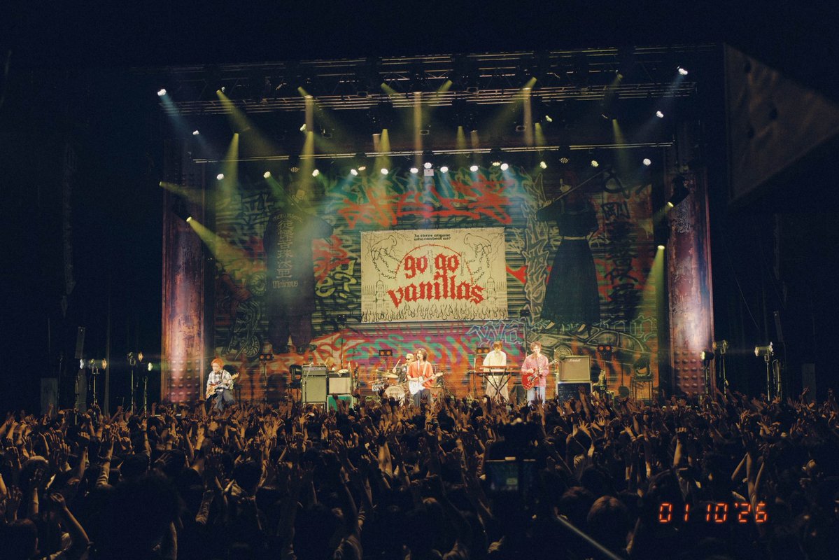 go_go_vanillas's tweet photo. 2026.10.1
Zepp Fukuoka＜DAY1＞

go!go!vanillas presents
「ぼくらのタイマン上等ツアー」

故郷九州にて鳴り響くツアー開幕のゴング！
初日からバッチバチの大熱戦をありがとうございました！！

#ぼくらのタイマン上等ツアー https://t.co/nQ39GizVx9
