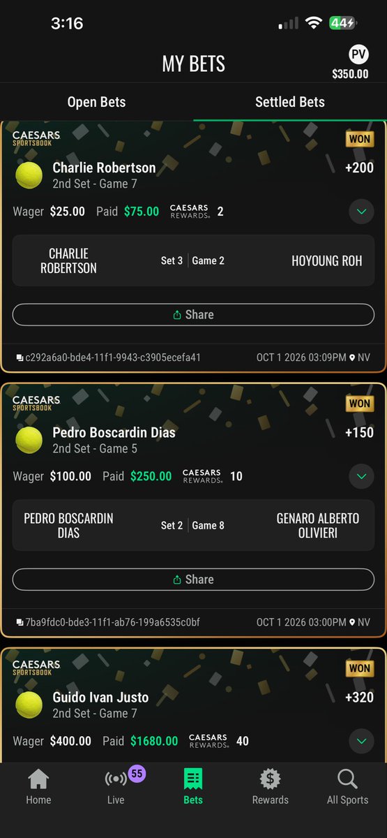 IvckyP's tweet photo. I promise yall, there’s value in tennis. You’re just picking the wrong sh*t. Let’s gooooo 🎾🎾🎾 #tennis #ATP #fypシ゚viral #FYP #Gambling𝕏 #gamblingtwitter https://t.co/ggeZhS4Cl3
