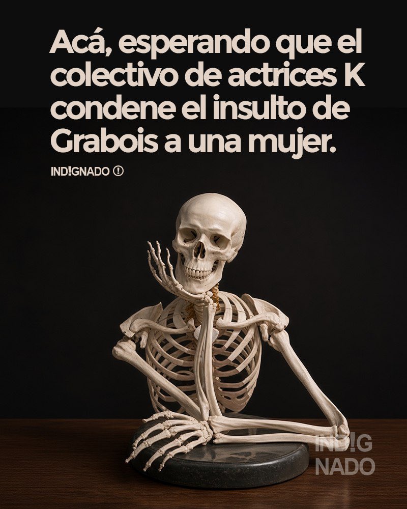 indignadoxd's tweet photo. Acá, esperando que e lcolectivo de actrices K condene el insulto de Grabois a una mujer. https://t.co/23dUXohSa3