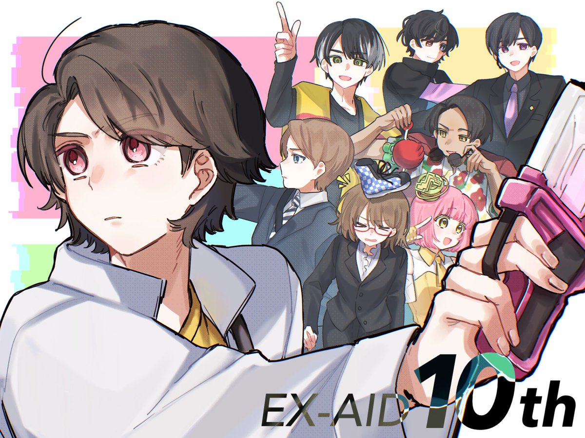 Noda2ji_38ma's tweet photo. 🎮GAME START！🩺

エグゼイド10周年おめでとう〜！大好きだ！
 #仮面ライダーエグゼイド10周年 https://t.co/eZARzOBPxv