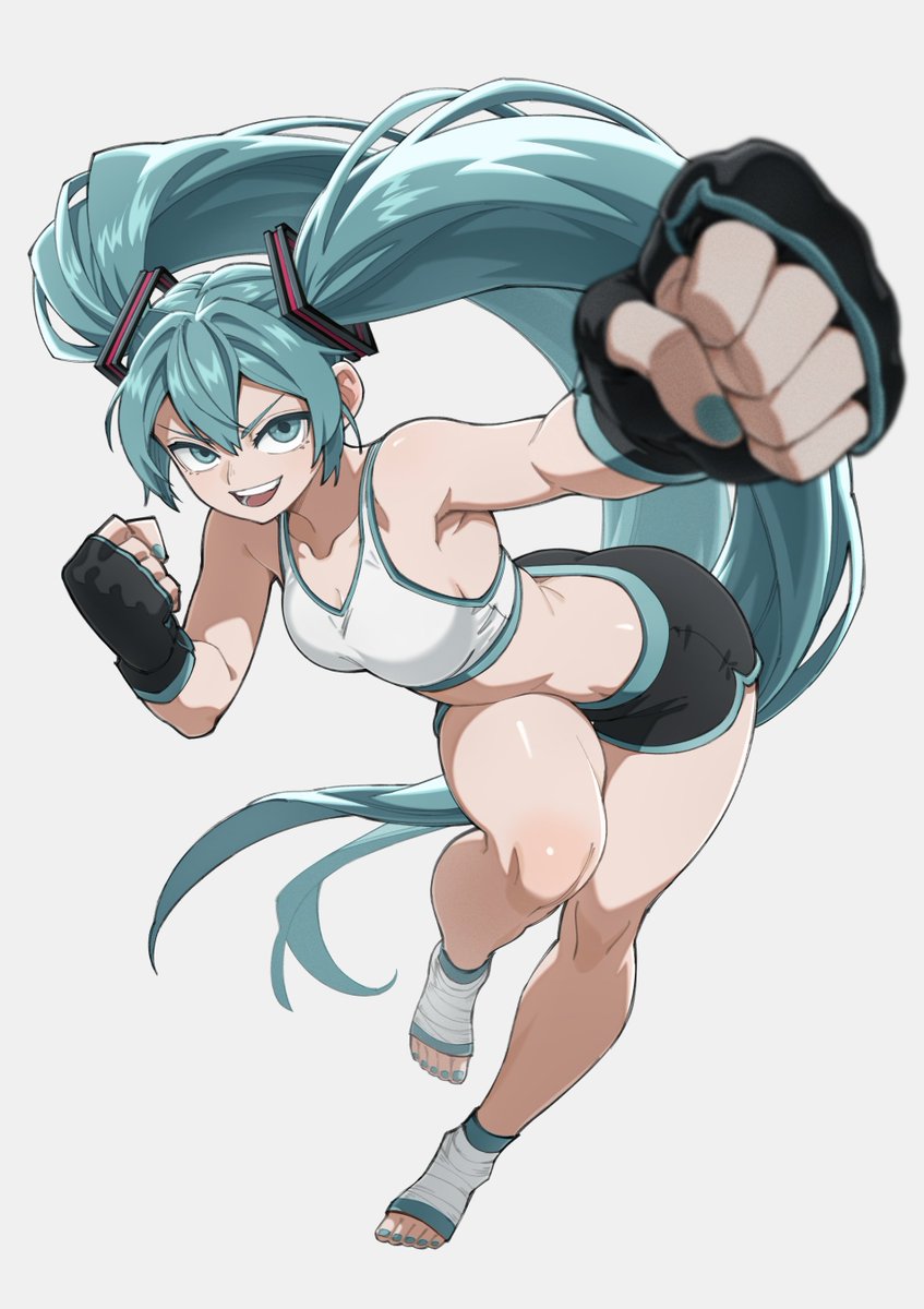 succome's tweet photo. MMA Hatsune Miku 🥊 https://t.co/4jvHj7OU3r