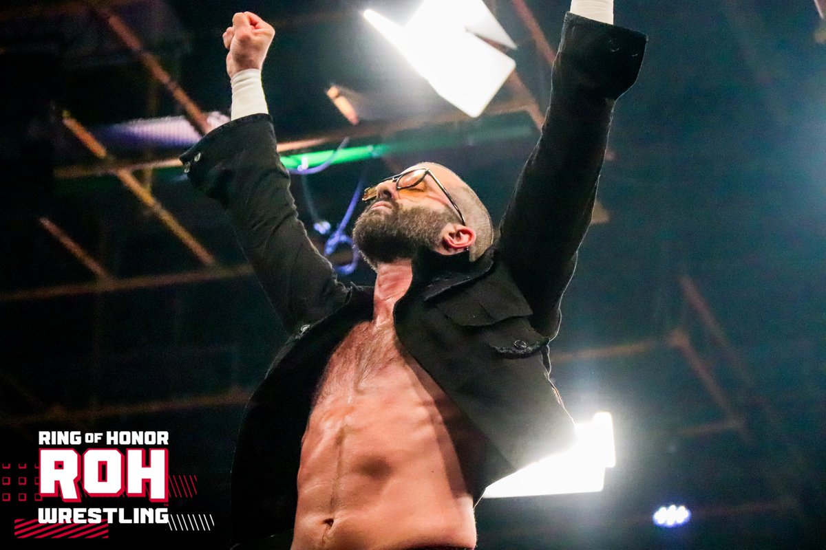 ringofhonor's tweet photo. No more talking. No more waiting.

Eddie Kingston FINALLY gets @trentylocks one-on-one in tonight’s MAIN EVENT!

📺 Watch ROH TV on #HonorClub at https://t.co/l79CE3gZbz https://t.co/KE03dZ977r