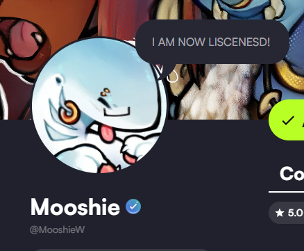 MooshieW's tweet photo. I just got verified on Vgen! 🥹

That means.. I have an INVITE CODE I'm looking to give out! If you'd like a chance at receiving the code, just comment down your art below ^_^

 Retweeting is heavily appreciated but not mandatory. https://t.co/jOHjglHXxK