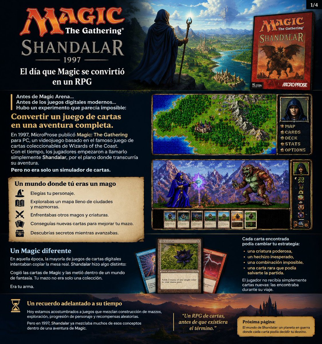 Vegakis's tweet photo. 🇪🇸 🧙1997: Magic ya era un MUNDO🧙♂️
Antes de:
• 🏟️ Arena
• 🔥 Hearthstone
• ⚡ Pokémon TCG
• 🃏 Yu-Gi-Oh!
• ⚔️ Legends of Runeterra
#MagicTheGathering #MTG #MTGSpain #Hearthstone #PokemonTCG #YuGiOh #LegendsOfRuneterra #JuegosDeCartas #TCG #RetroGaming #RPG https://t.co/mLffGCb9kQ
