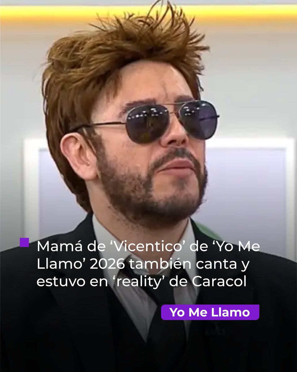 CaracolTV's tweet photo. ¡Sin el apoyo de mamá este talento no estaría en la tarima! 🍿❤️  https://t.co/m08s9QlAf4 

Leopardo Marmolejo contó en #DíaADía cómo su madre lo motivó a encarnar al famoso cantante de Los Fabulosos Cadillacs. #YoMeLlamo https://t.co/ITCeeMS81c