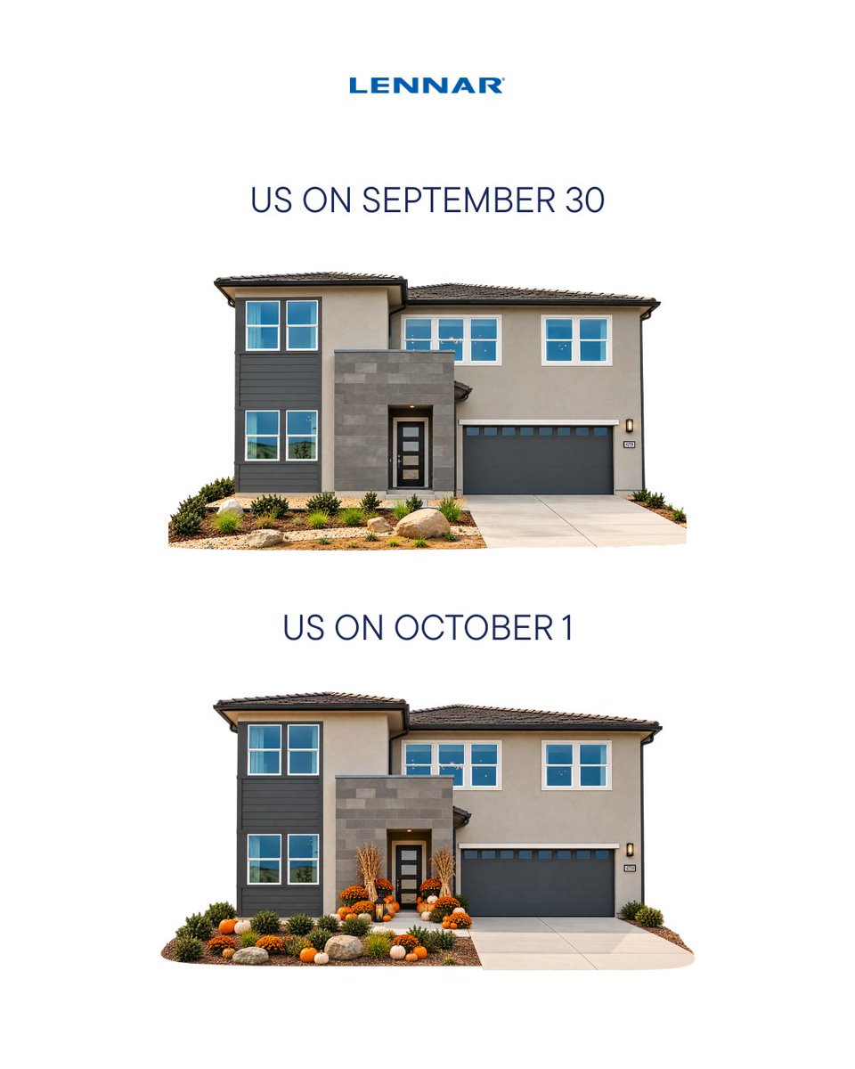 LennarSoCal's tweet photo. October, we’ve been waiting for you. 🎃 Bring on the holidays—and a new place to call home for them. 🏡✨

Explore Move-In Ready Homes Today: https://t.co/rCsdbdb4vd https://t.co/TduY8UMR8J