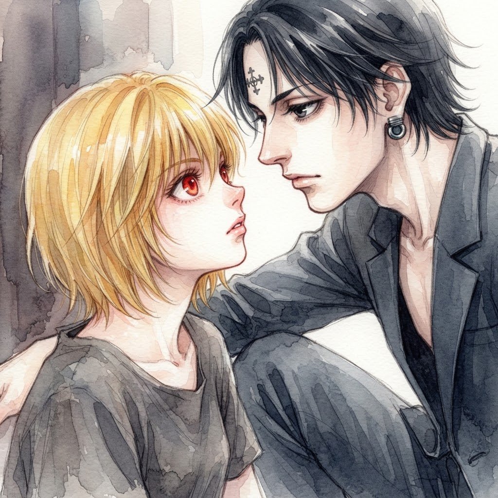 HxH__7's tweet photo. Her hair is yellow and his hair is black .
#hxh #Sailormoon https://t.co/j6Yk47YMYC