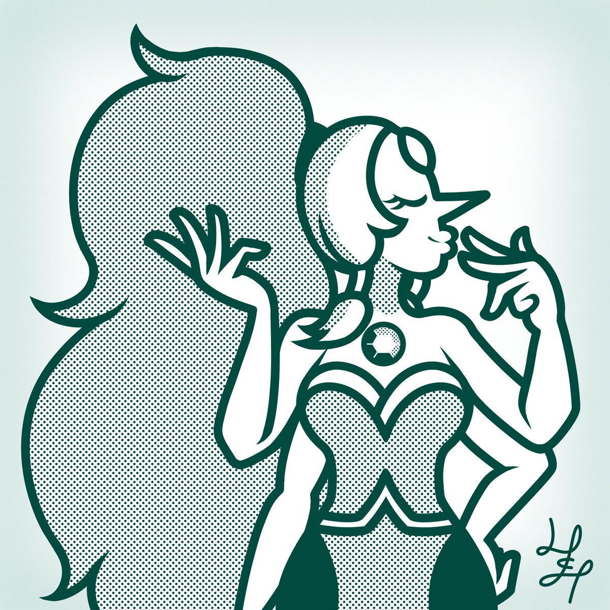 hiker_con_hache's tweet photo. #Divatober Day 2: Opal ๐นโญ
#stevenuniverse #opal #inktober #inktober2026 https://t.co/do5Fjo7I21