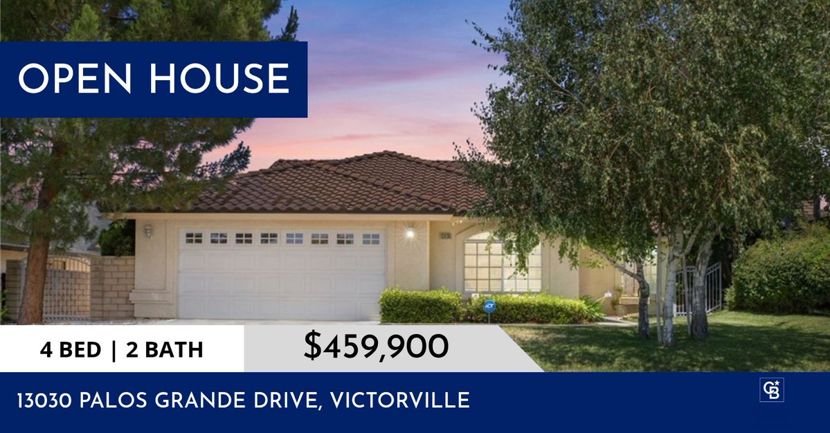 CBHomeSource's tweet photo. OPEN HOUSE!
Saturday, October 3 10:00 AM - 1:00 PM
Come find your dream home with us!
Listed by Lindsi Lange
Phone: (760) 242-6005
Cell: (760) 792-9036
lindsi.l@cbhomesource.com
#openhouse

#cbhomesource #realestate #cblancaster #highdesert #househunting https://t.co/M8URaxXsAm