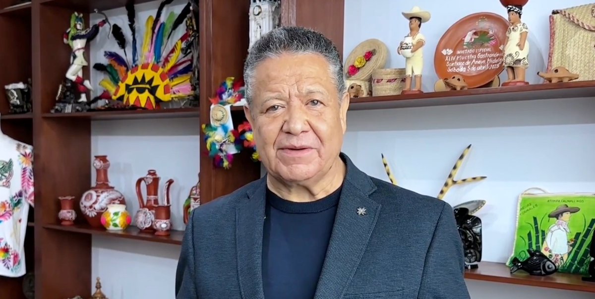 TELE_URBAN's tweet photo. 🟢 El gobernador de Hidalgo, @juliomenchaca_, informó que el estado será invitado de honor en el 33.º Festival Internacional en la Costa del Seno Mexicano, que se realizará del 2 al 11 de octubre.

✅Durante esta celebración cultural, Hidalgo compartirá su diversidad y riqueza artística junto a creadores de México y otros países. 

✅ El mandatario invitó a la población a conocer las expresiones culturales hidalguenses que estarán presentes en el festival. 🎶👏