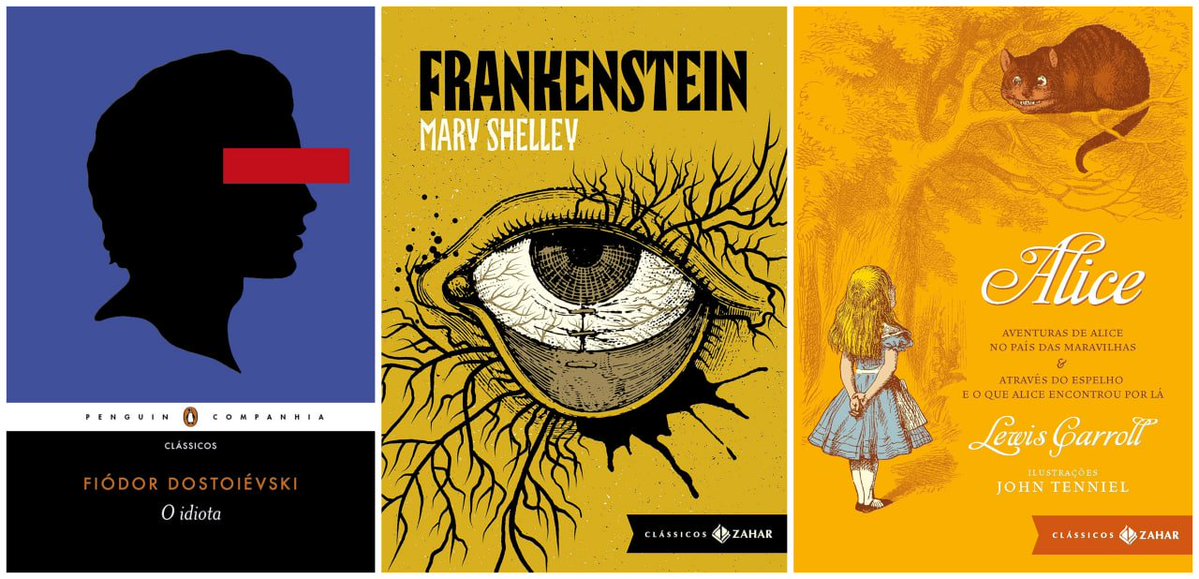 911Literatura's tweet photo. ⚪️ O idiota
💰 R$ 35,05 ➜ https://t.co/fof2iTjj6m

⚪️ Frankenstein: edição bolso de luxo
💰 R$ 22,63 ➜ https://t.co/HBUmZBEcoA

⚪️ Alice: Edição bolso de luxo - Com ilustrações originais de John Tenniel e Tradução vencedora Prêmio Jabuti
💰 R$ 26,11 ➜ https://t.co/H29VPE4Ykm

🏷 use o cupom LIVROCIA20

🟧 Promoção por tempo limitado.