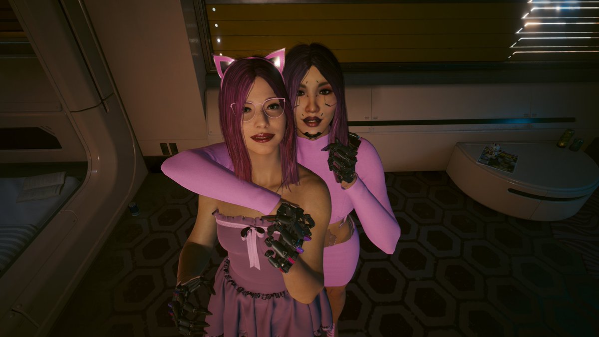 AlexaCutiePiee's tweet photo. Finally decided to my photomode stuff see the light so everyone meet Grace #cyberpunk https://t.co/H1jSUzSE84