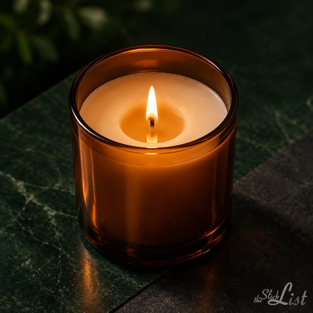 theSlickList's tweet photo. Why do candles tunnel? 🕯️ The first burn matters: melt pool must reach the glass. Wide jars may hit the safety ceiling before they’re saved. Full guide at theSlickList. AI-assisted visual. #CandleCare #theSlickList https://t.co/vT4mZ8mOdl