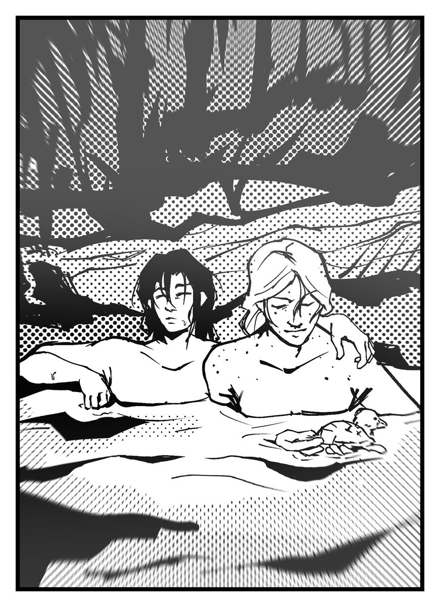 RangshisNation's tweet photo. bathing with the turtleducks :-)
art credit/artist: @ramzbu
#rangshitober day 1 https://t.co/haJZnKbI7C