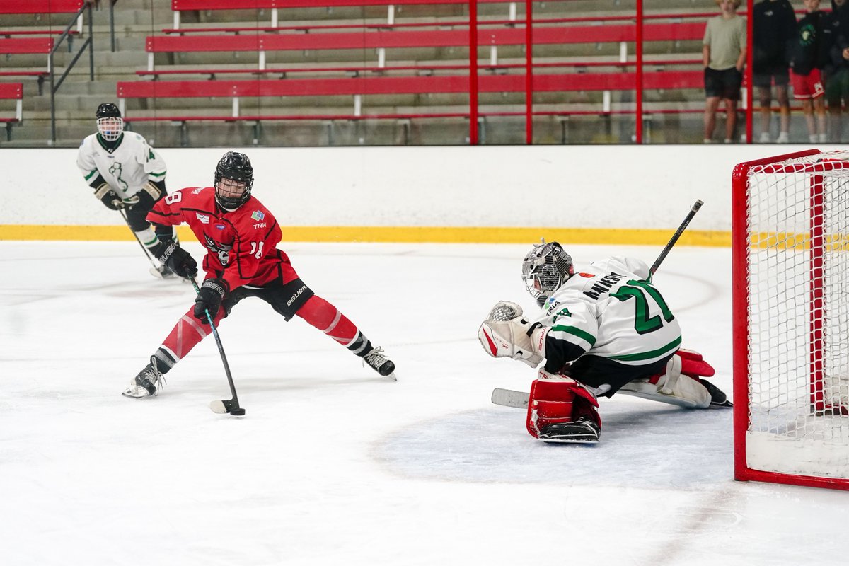 YouthHockeyHub's tweet photo. HP14 Playoffs 
Boys Tier I 

10/3 - 2:30 PM 

Moose (9-9-2) 
Cade Christensen 12-11-23
Henry Bogut 7-14-21
Gavin Thomas 4-17-21
Nolan Sickler 3-2-2/2.51/.917

Shattuck-St. Mary's (10-0)
Jack Keiser 12-15-27
Ryan Graves 7-11-18
Miles Maruk 7-10-17
Liam Mayhew 5-0/.80/.967 https://t.co/Tqn35g5qKE