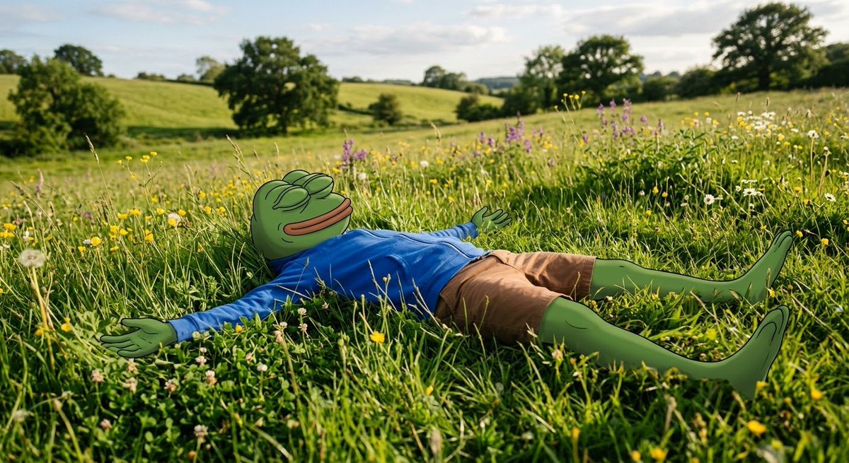 TheAiGuy420's tweet photo. Relax and touch grass  

We're going to win big when this bull run kicks off! 

$Pepe is going to take us places. https://t.co/pEb7y1Oo7r