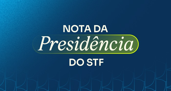 STF_oficial's tweet photo. 🗳️ Presidência do STF emite nota reafirmando o compromisso com a democracia, a liberdade de escolha das brasileiras e dos brasileiros e a paz. Na mensagem, o respeito mútuo e a preservação dos valores democráticos são apontados como parte da nossa cultura cívica. O texto reforça que o voto é a expressão máxima da cidadania e garante que a vontade popular defina o futuro do Brasil, graças ao trabalho da Justiça Eleitoral brasileira: https://t.co/rH9isQXrl9

#PraTodosVerem: contém descrição da imagem.