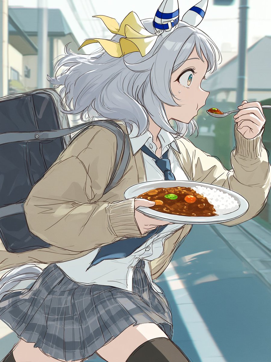 Helissio_aic's tweet photo. ちこくちこく〜
 #umamusume #ヒシミラクル https://t.co/JdyCsMmazY