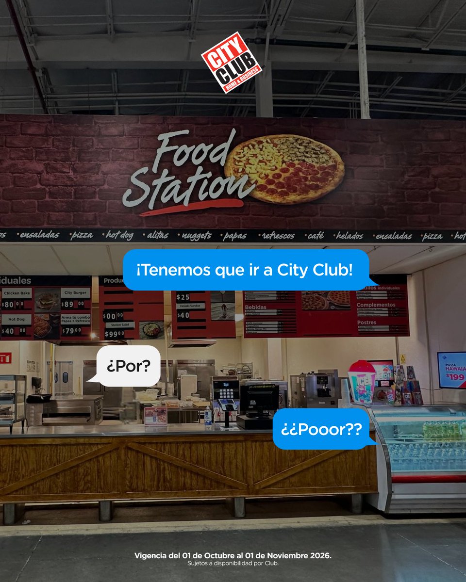 CityClubmx's tweet photo. Ir a hacer las compras y no pasar por Food Station es como no haber ido a City Club. 🥐☕ Aprovecha las mejores promociones de la temporada: 2 combos de café con mini pan de muerto por $111 o 2 combos de papas y refresco por $120.  😋

#CityClub #Clubdeprecios #Memberschoice #FoodStation #Pandemuerto #Papas