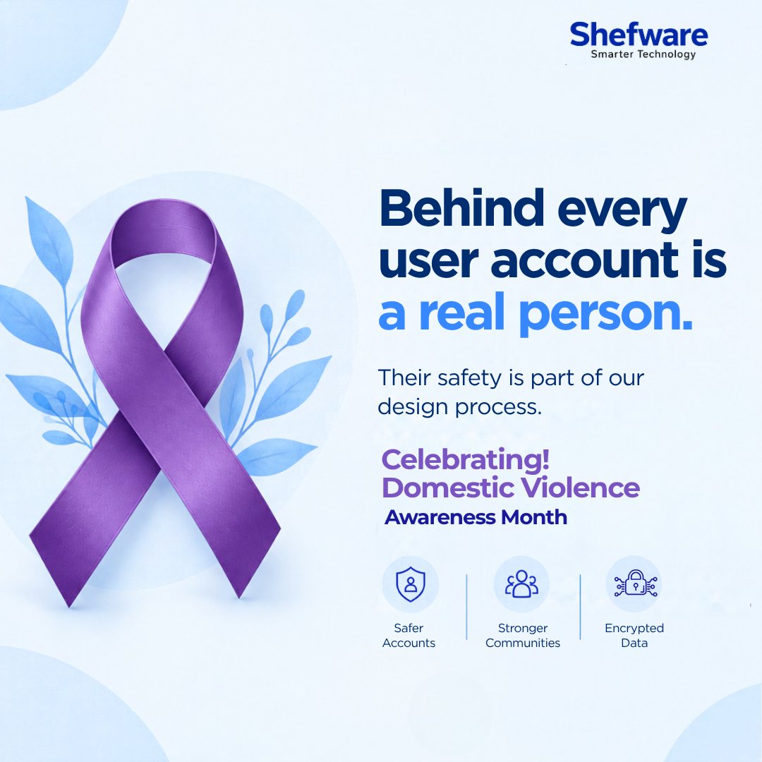 shefware's tweet photo. Good software isn't only functional. It's safe for the people who use it.
#DigitalSafety #DVAM #CybersecurityAwarenessMonth #EndDV #Shefware https://t.co/35HtlJT06y