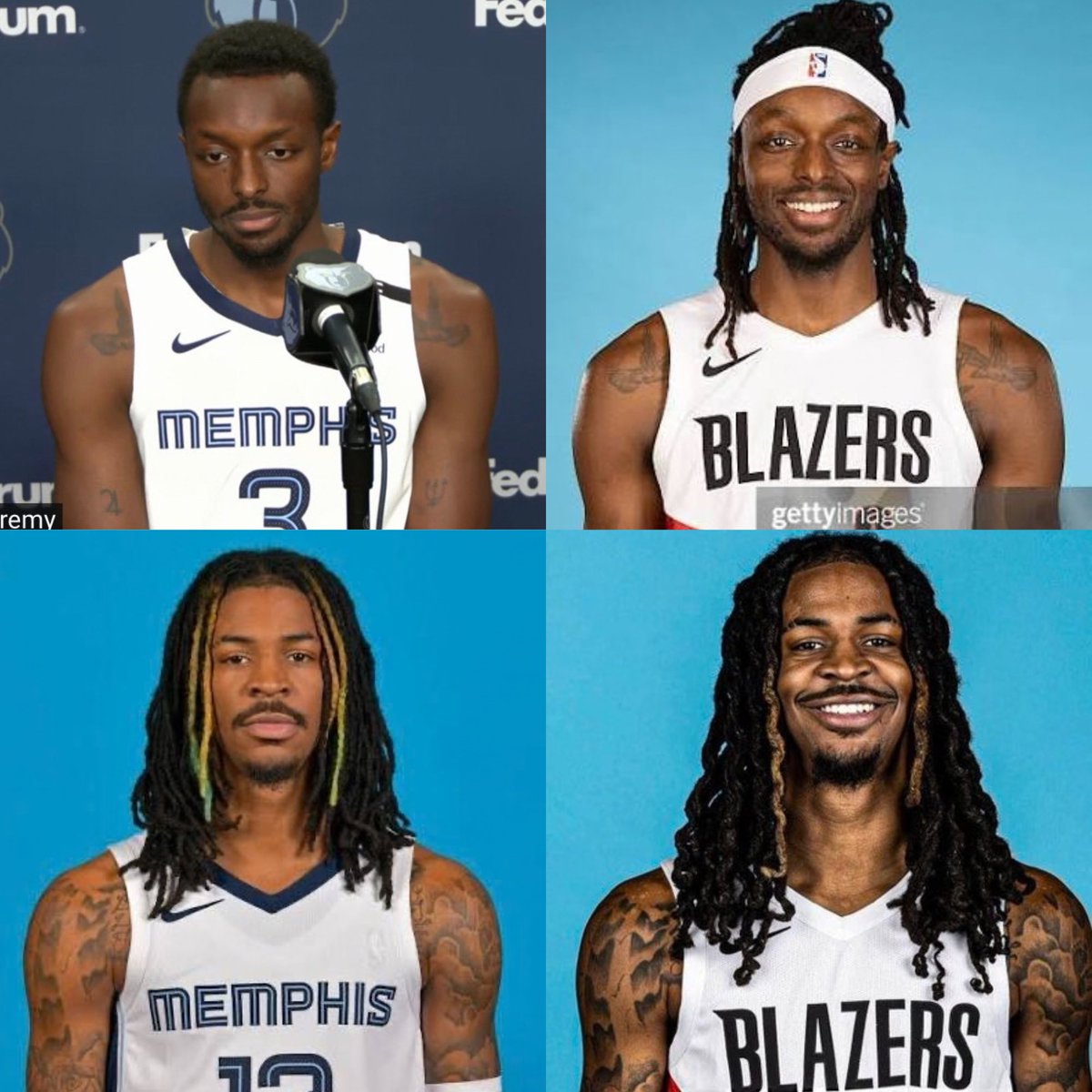 NBAMemes's tweet photo. That Portland air must be different. https://t.co/OMzotQVd3z